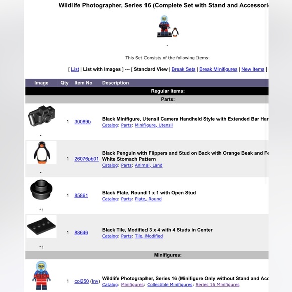 Lego Series 16 Wildlife Photographer - Picture 6 of 7